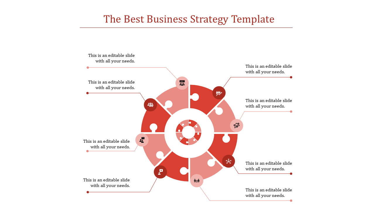 Unlimited Business Strategy template PPT and Google Slides